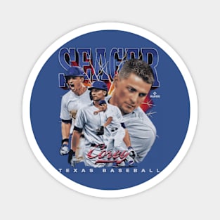 Corey Seager Texas Retro Vintage Magnet